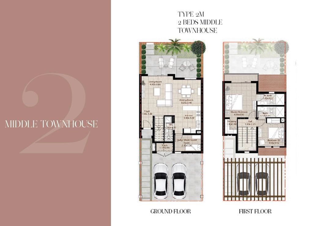 2 BR  - Type E